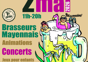 FK kombucha sera au Mayenn&rsquo;Bière Festival samedi 2 mai 2026